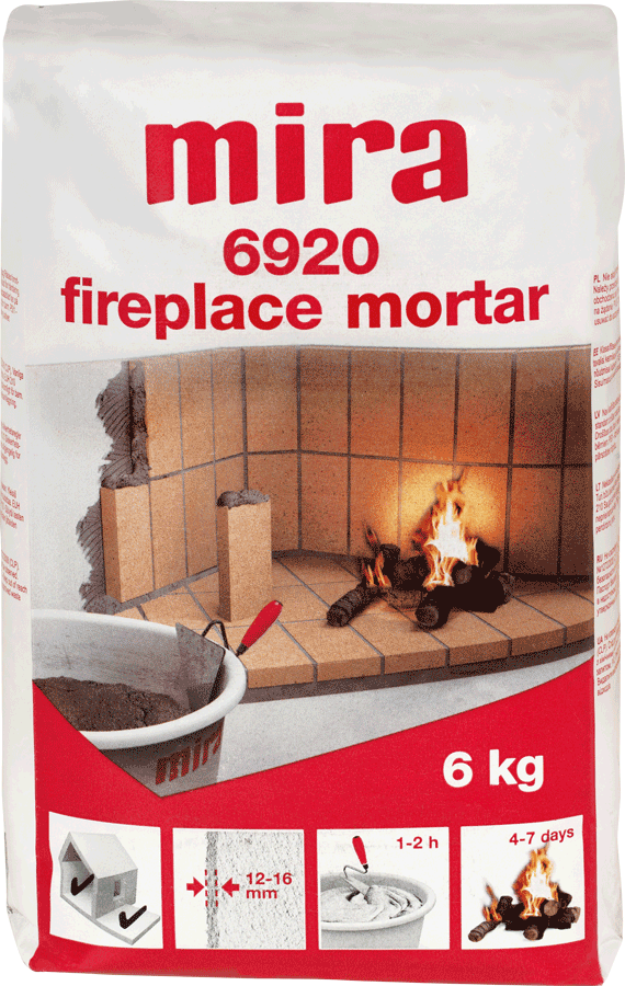 6920 fireplace mortar